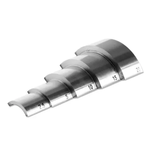 5 step pipe test block 2.5mm/5mm/10mm/15mm/20mm Ultrasonic test block Carbon Steel block