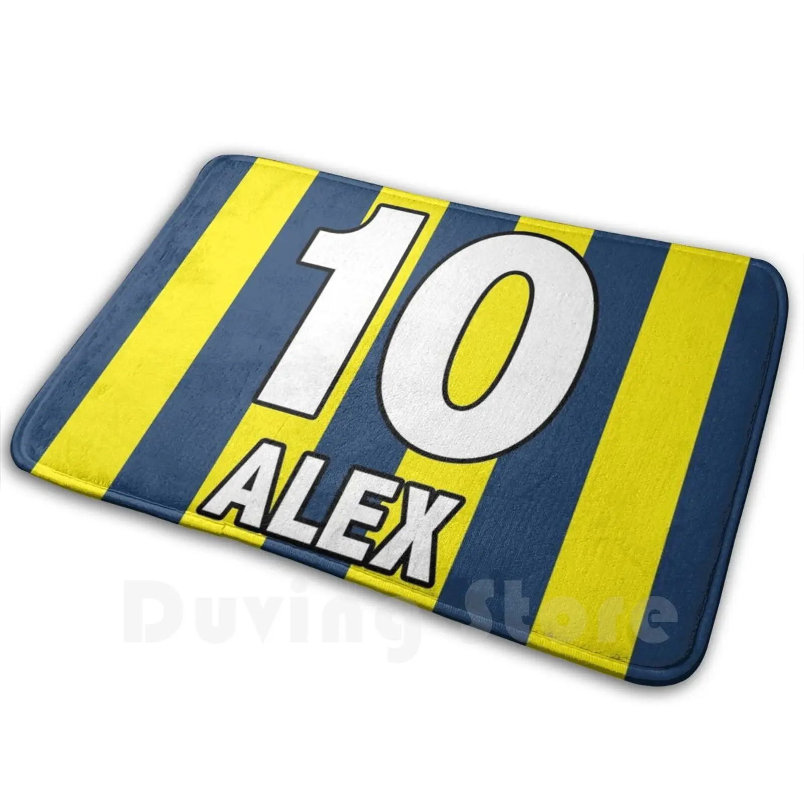 Alex De Souza 10 Fenerbahce Carpet Mat Rug Cushion Soft Non-Slip Fenerbahce 1907 Fenerbahce Sk Fenerbahce Fener Fb