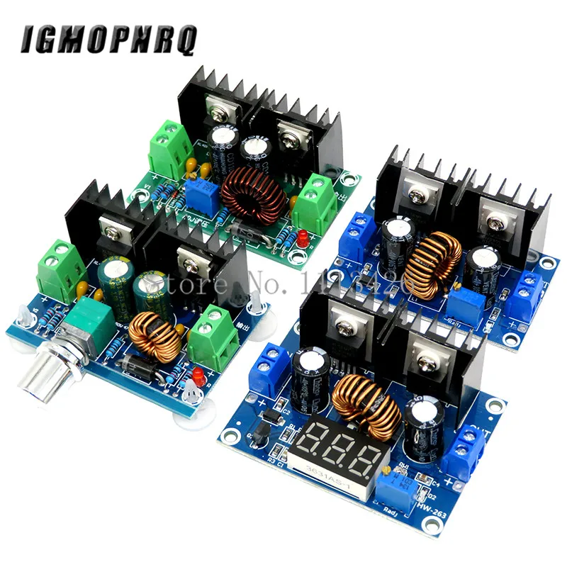 XH-M401 XL4016E1 Spannung Regler Digitale PWM Adjustabl DC-DC Step Down Buck Converter Power Supply Module Buck modul 4-40V 8A