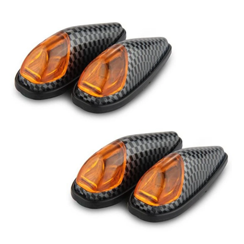 4 x Motorcycle Indicators High Power LED Mini Indicator Flashing Signal Light