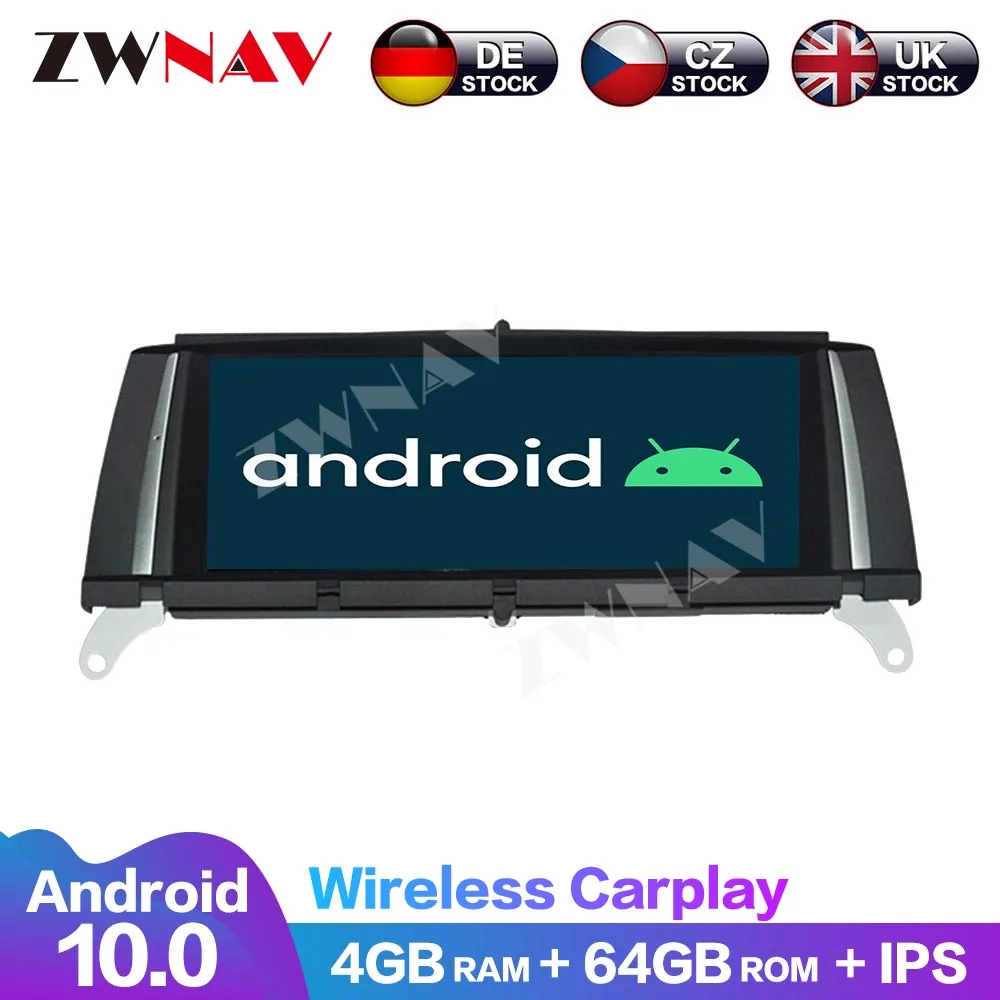 DVD Player For BMW X3 2013-2015 GPS Stereo Navigation Car Multimedia Player Touch Screen Android 10 4+64G 8 Core Carplay DSP