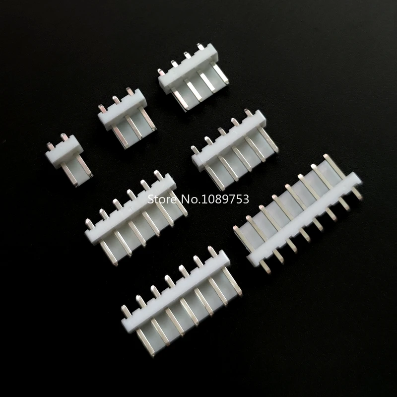 

20PCS VH3.96 Straight Socket 3.96mm Straight Pin Header 2P/3P/4P/5P/6P/7P/8P/9P/10P