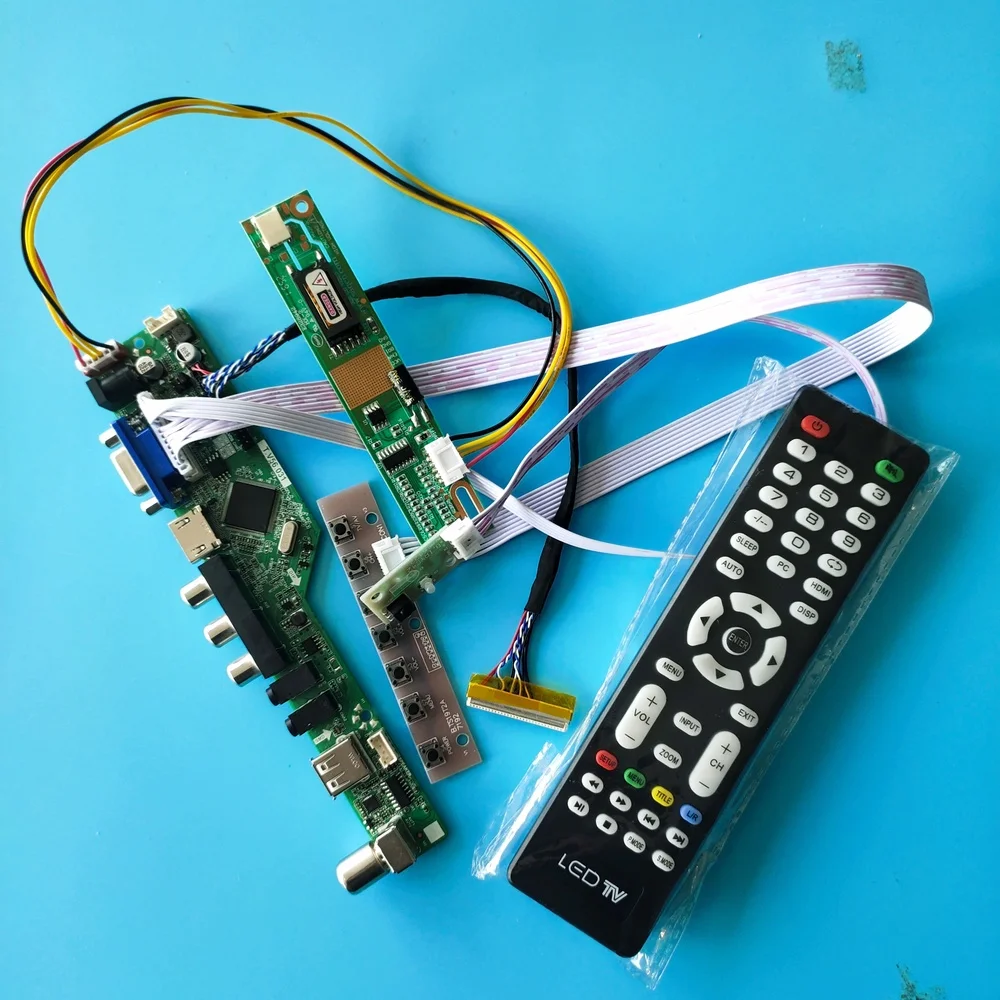 for LP141WX3-TLB4 1 lamps 14.1" Interface Module HDMI-compatible USB Controller Board AV Resolution TV 30pin Digital 1280X800