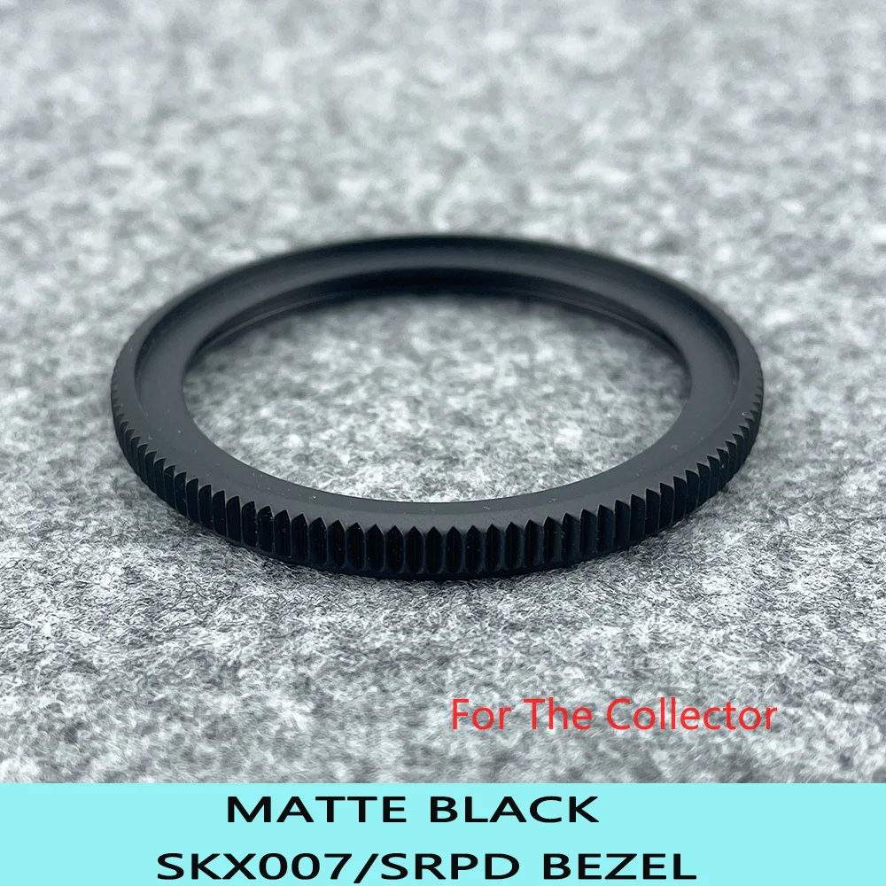 Included Gasket SKX007/SKX171/SRPD Silver Coin Edge Bezel Polished Finish 316L Stainless Steel