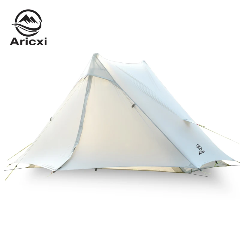 New Aricxi light 2 Outdoor Ultralight Camping Tent 2 person Professional 15D Silnylon Rodless Tent