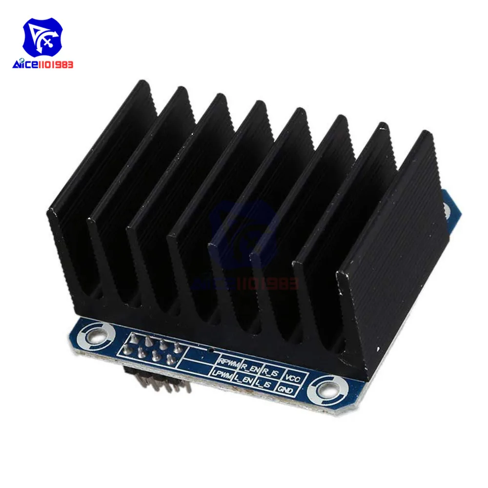 diymore Dual BTS7960B 43A Stepper Motor Driver Module H-Bridge PWM Driver Module for Arduino Smart Car