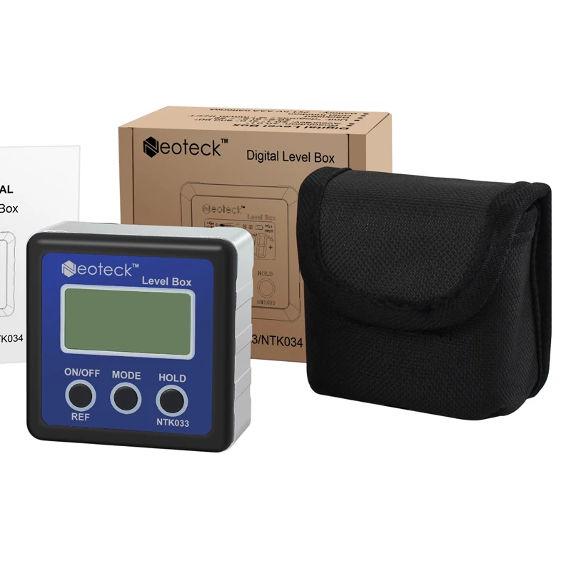 Imagem -06 - Proster-base Magnética Medidor de Ângulo Digital Nível Bevel Box Transferidor Inclinômetro 4x90 Grau Ferramenta de Medição Ip54 Impermeável