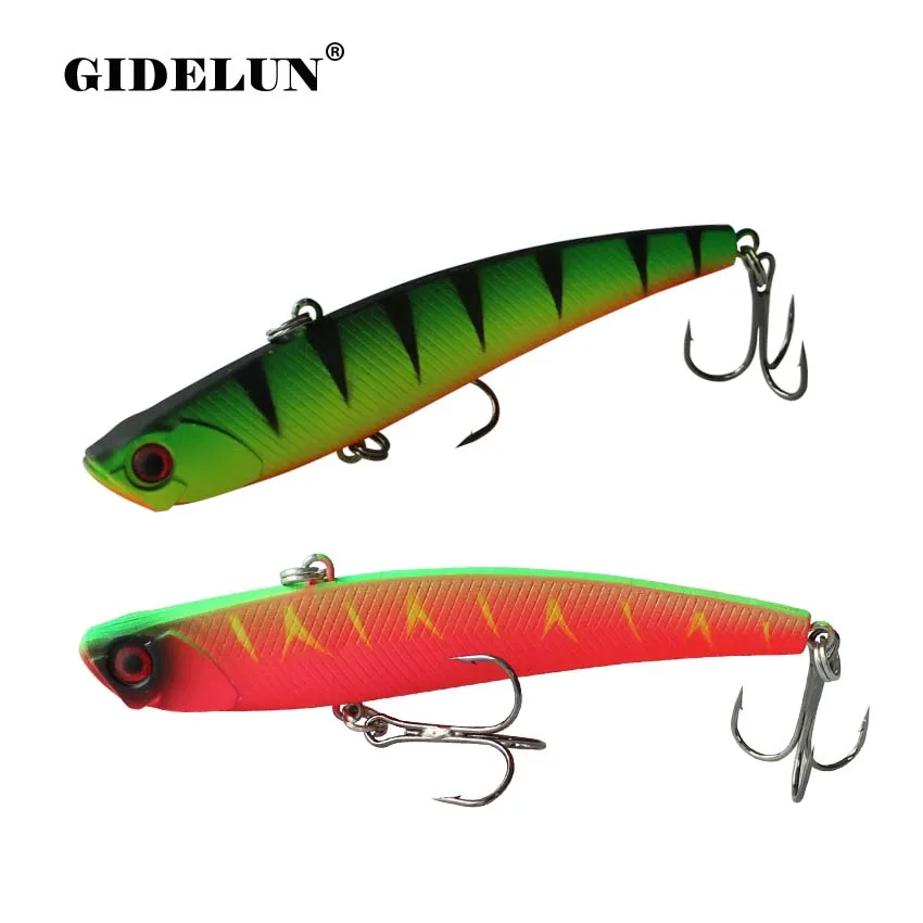 GIDELUN Wholesale Fishing Lure 10pcs/lot 9.5cm 26g Fishing Wobbler Swimbait Chinese Lure Fishing Equipment VIB Hard Bait Bass