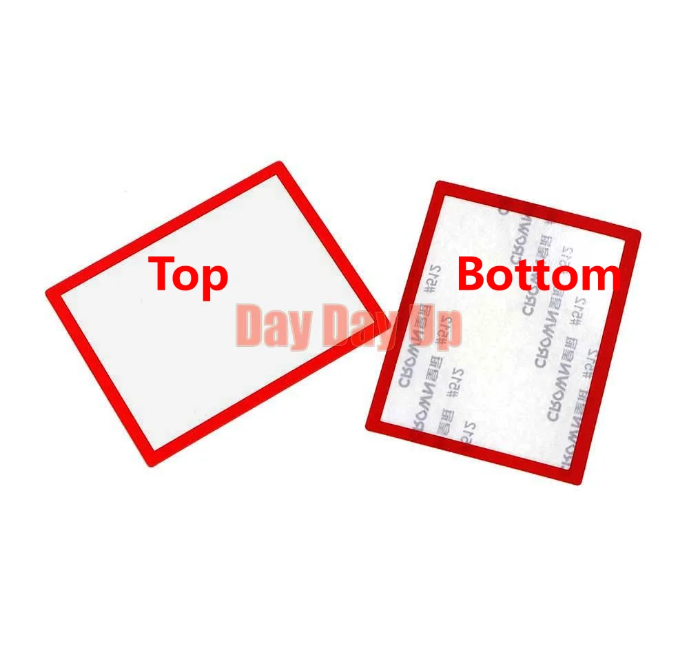 30 مجموعة من غطاء شاشة LCD العلوي الملون غطاء بلاستيكي بديل لـ DS Lite لوحدة التحكم في الألعاب NDSL عدسة بلاستيكية #4