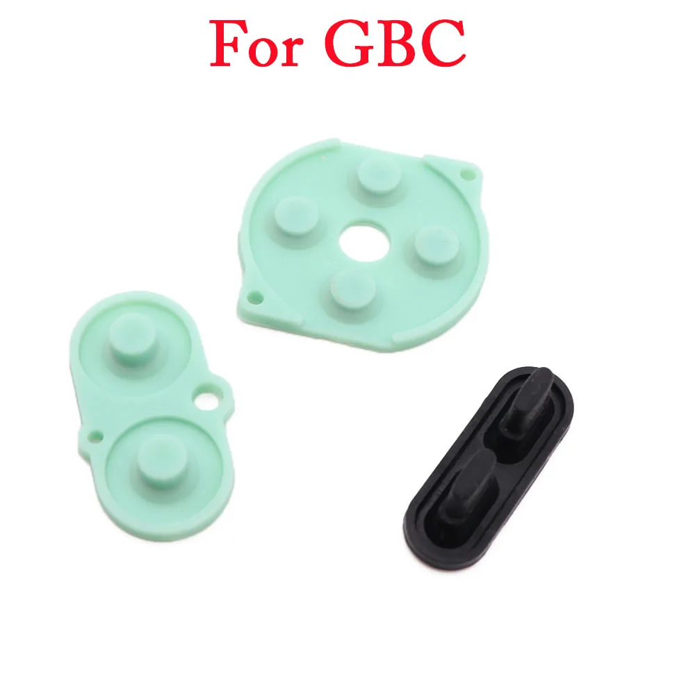 Für Nintendo Game Boy Farbe/Farbe Taste Silikon Gummi Pad Leitfähigen EINE B Wählen Sie Start Gummi Taste Für GBC
