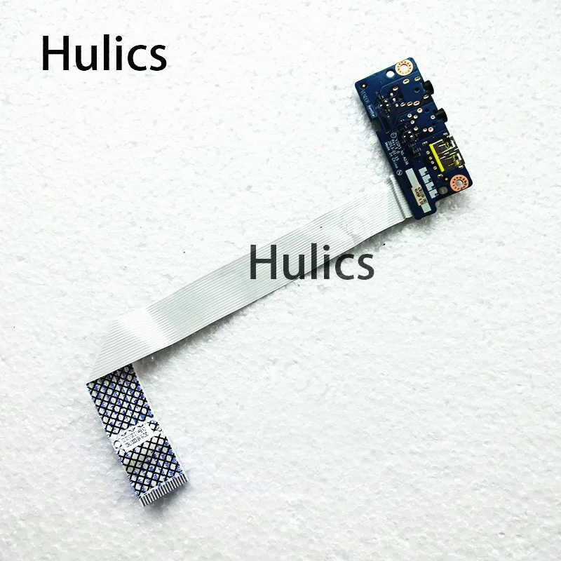 Hulics Used For LENOVO Y500 Y510P USB Audio JACK Board VIQY1 NS-A036 With Cable