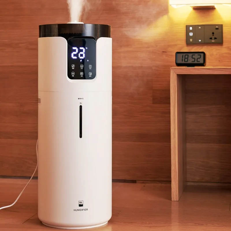 Smart Humidifier Ultrasonic Diffuser 16L Large Fog Volume Commercial Sterilization Sprayer Industrial Commercial Humidification