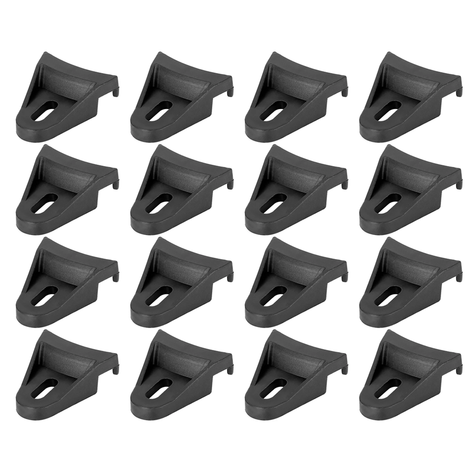 Uxcell 4pcs 8pcs 16pcs Black Car Subwoofer Speak Grill Clips Clamps Install Bay Thickened Fit for 4