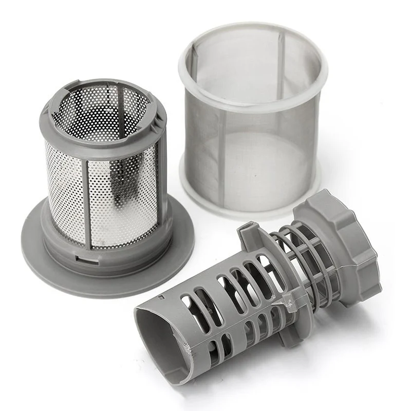 Promotie! 2 Deel Vaatwasser Mesh Filter Set Grey Pp Voor Bosch Vaatwasser 427903 170740 Serie Vervanging Voor Vaatwasser