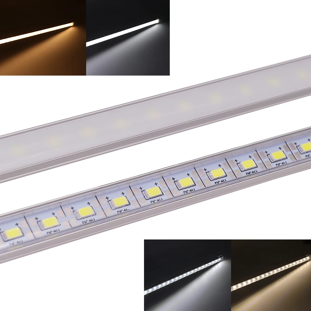 10CM 20CM 35CM 40CM 50CM 5V USB LED Bar Light SMD 5630 Rigid Strip Hard Light with On/Off Switch Kitchen cabinet light