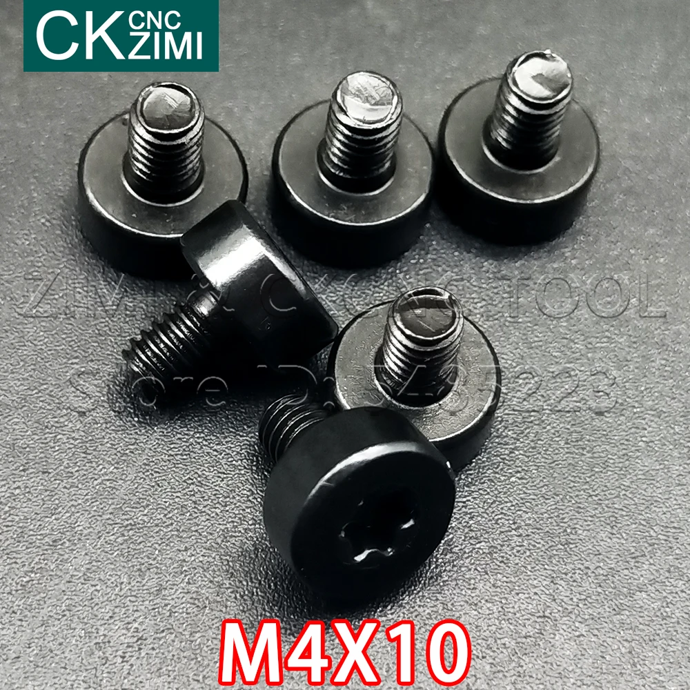 M4X10 CNC Alat Aksesoris Internal dan Eksternal Arbor Sisi Lubang Sekrup M4 * 10 Putaran Kepala Pengeboran Diri sekrup Phillips Sekrup
