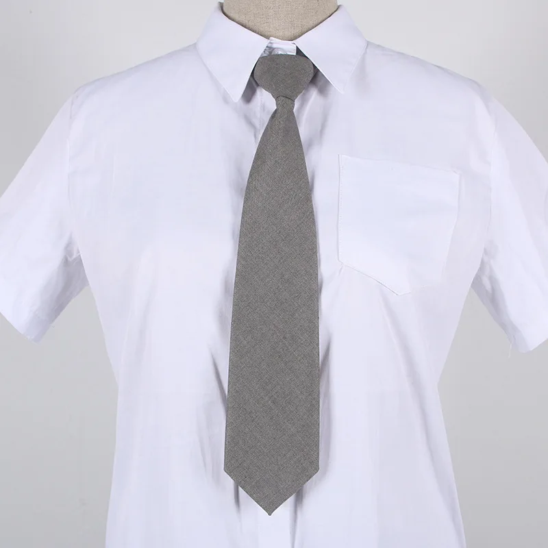 Corbata para vestidos escolares para niñas y niños, traje de marinero con cuello de uniforme Jk, Corbata a rayas, accesorios de escuela secundaria