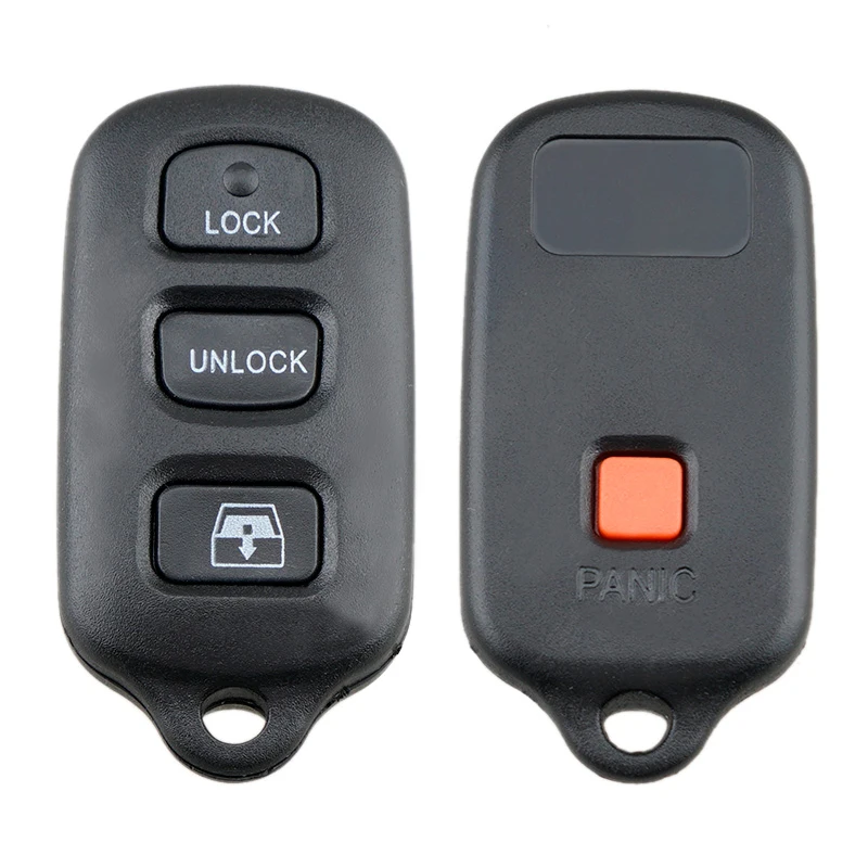 4 przyciski samochodowe etui na kluczyk/pilota do samochodu Shell wymiana futerał na pilota zdalnego sterowania kluczowe akcesoria samochodowe pasuje do TOYOTA 4runner Camry