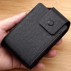 New Multi-position Organ Card Holder Unisex Leather Wallet Credit Card Holder Name Cards Case Pocket Organizer Coin Wallet