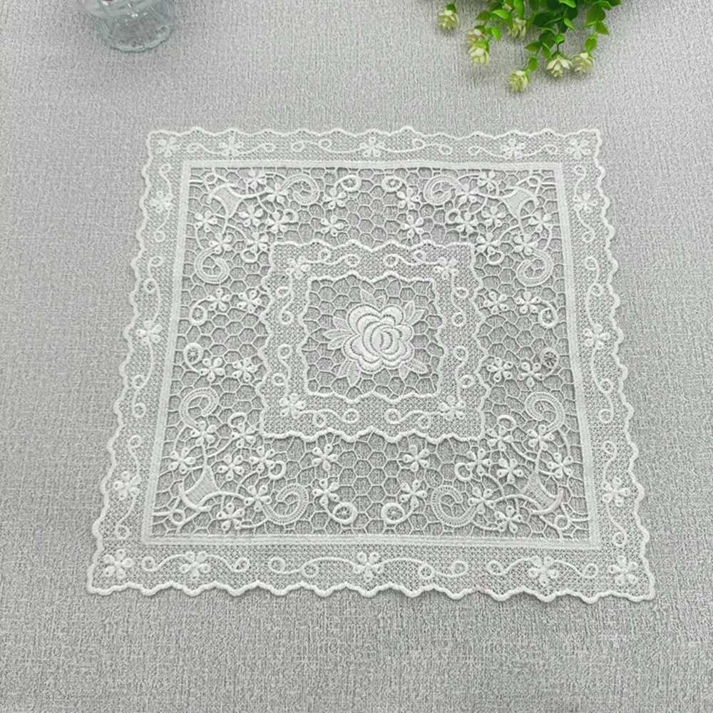 Mat Coasters Padding table set useful things for home Dining table mat High Quality for Dining Vintage French Lace