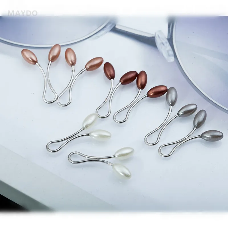 Headscarf Shawl Scarf  Anti Slip Brooch Lady Muslim Fixed Pins Scarf Hijab Clips Pearl Stylish Brooch for Women Jewelry SP35