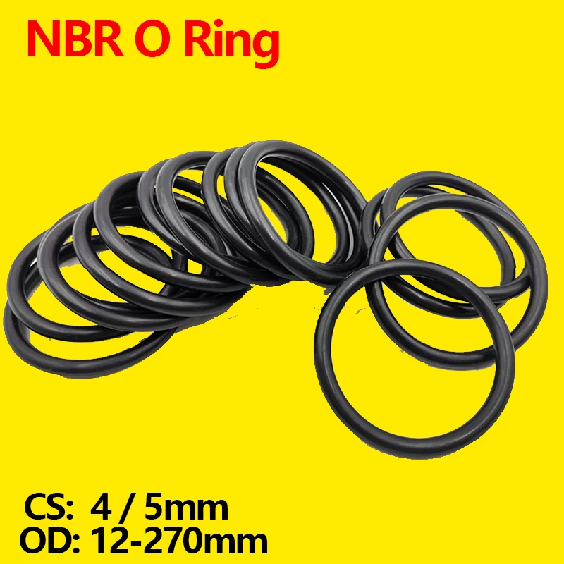 WD CS 3,1mm 3,5mm Außendurchmesser 9mm - 360mm Nitril-Butadien-Kautschuk NBR Dichtungsring Reparatur-Skelett Öldichtung Dichtung O-Ring Dichtungsscheibe – Detail 13