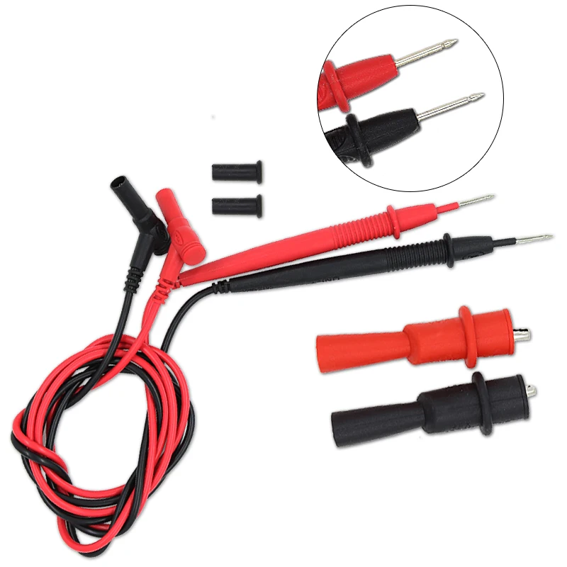 UNI-T 1 Pair Universal Digital 1000V 10A 20A Needle Multimeter Multi Meter Test Lead Probe Wire Pen Cable Multimeter Tester