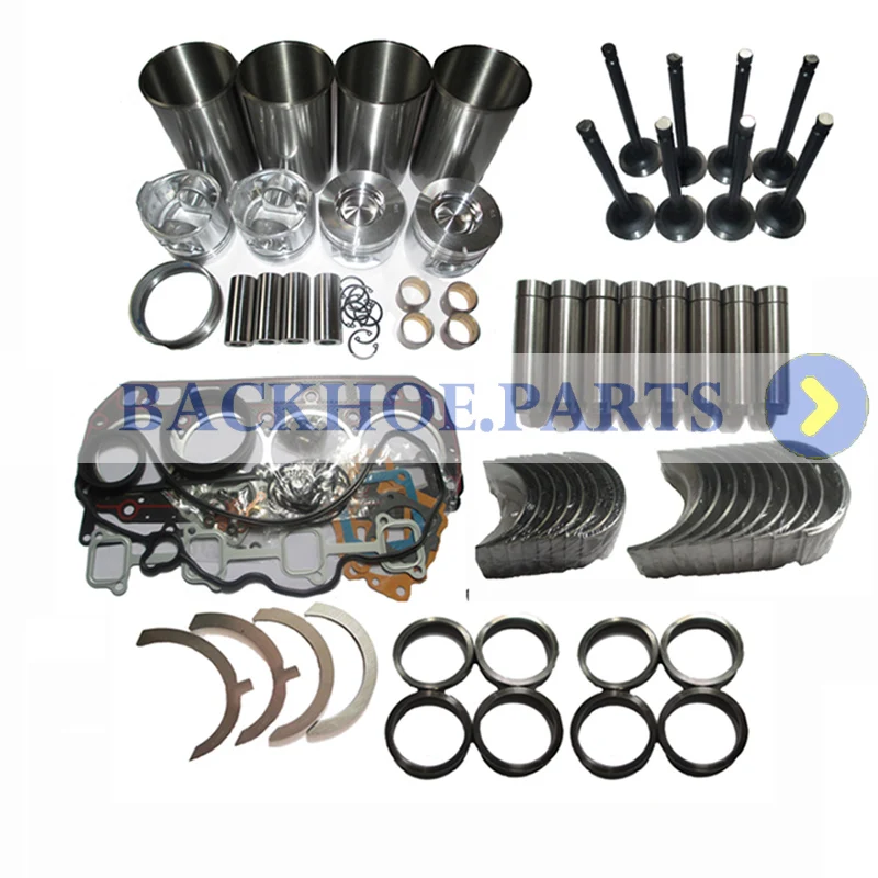 

Overhaul Rebuild Kit For Isuzu 4JG1 4JG1T Engine Takeuchi TL140 CTL70 Mustang MTL20 Hitachi ZAX70 ZX75US ZX85US