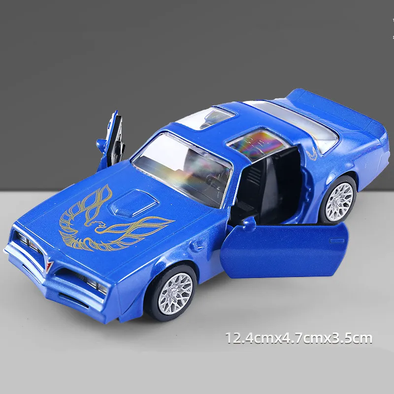 Jouet de voiture de sport Pontiac Firebird, voiture classique à 2 portes, alliage de qualité, livraison gratuite, 1:36