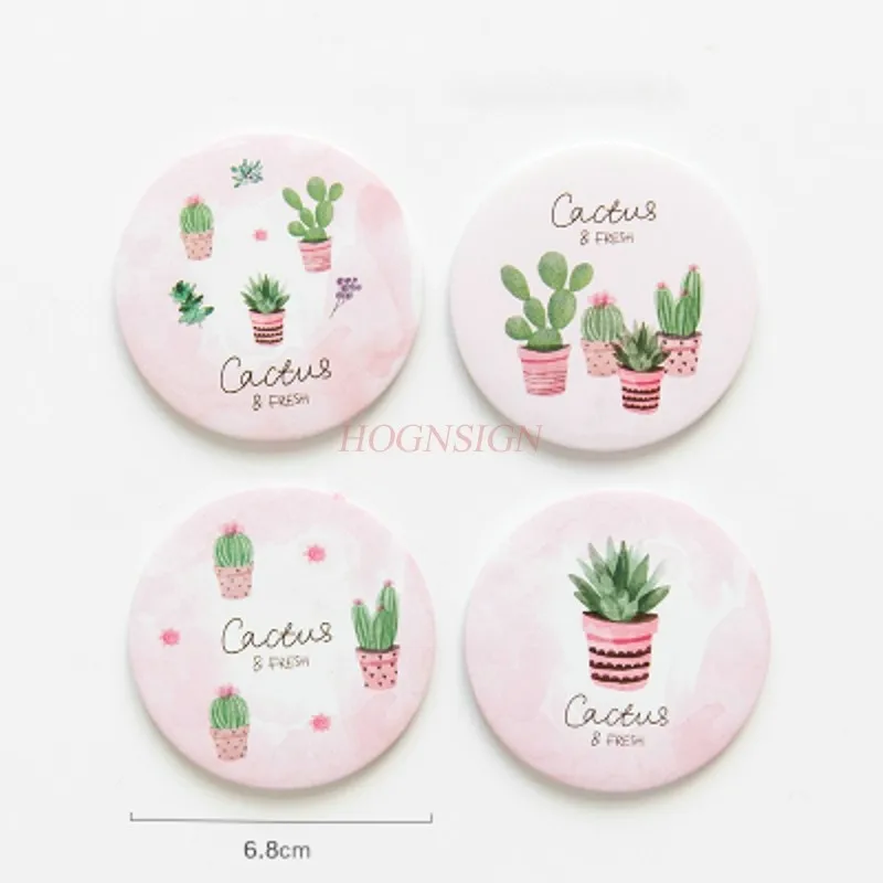 Espelho pequeno moda pequeno fresco carry-on espelho compacto portátil espelho de maquiagem bonito menina maquiagem pequeno espelho venda