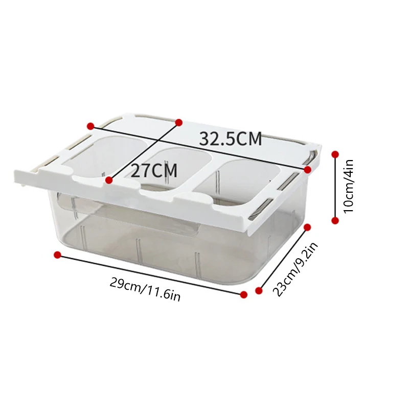 Caja de almacenamiento de ropa interior para el hogar Compartimiento de almacenamiento de ropa dividido Cajón de almacenamiento Armario Calcetines Organizador de separación Pantalones