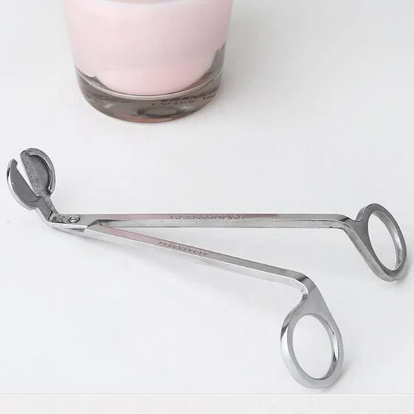 

100pcs Silver Candle Wick Trimmer Oil Lamp Stainless Steel Scissor Cutter Snuffers Tool 17cm Trim The Wicks With Ease