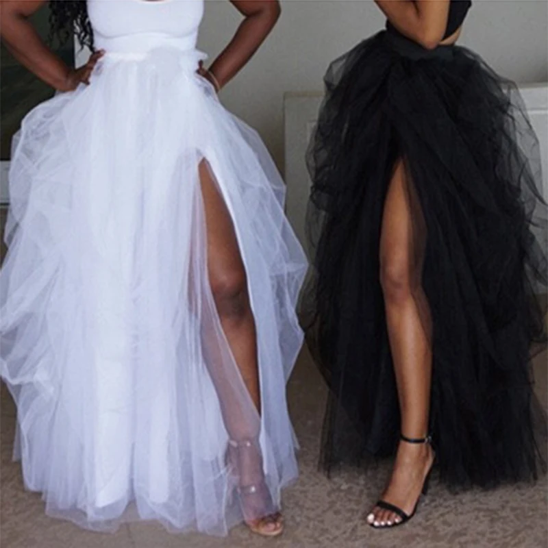 Puffy Tiered Skirt Softest Tulle Skirt Floor Length Train Tulle Elastic Waistband Detachable Overskirt Wedding Cocktail Bridal