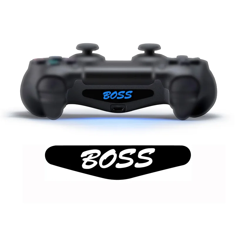 Jednoczęściowa naklejka z listwą świetlną LED na kontroler PS4 do kontrolera DualShock 4 Akcesoria do gier