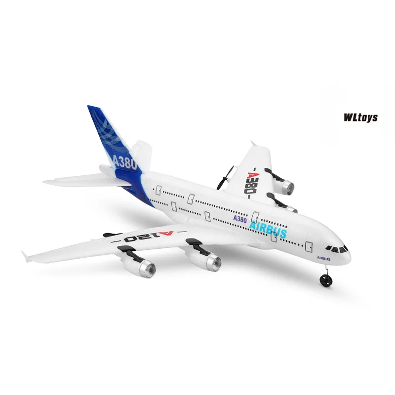 Hot WLtoys A380 Airplane Toys 2.4G 3Ch RC Airplane Fixed Wing Plane Outdoor Toys Drone  A120-A380 Aircarft