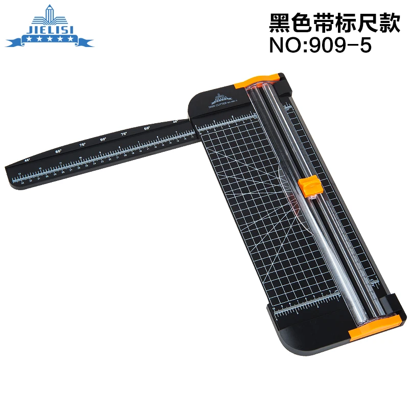 Office Supplies Desk Accessories A4 Paper Cutter Slide Cutting Machine Tools Black With Ruler