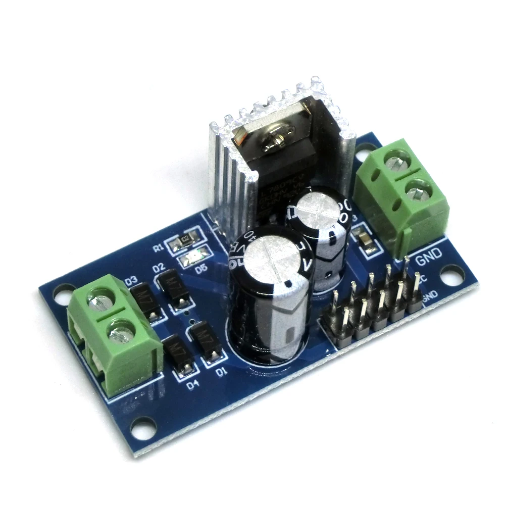 LM7805 LM7806 LM7809 LM7812 DC/AC Three Terminal Voltage Regulator Power Supply Module 5V 6V 9V 12V Output Max 1.2A