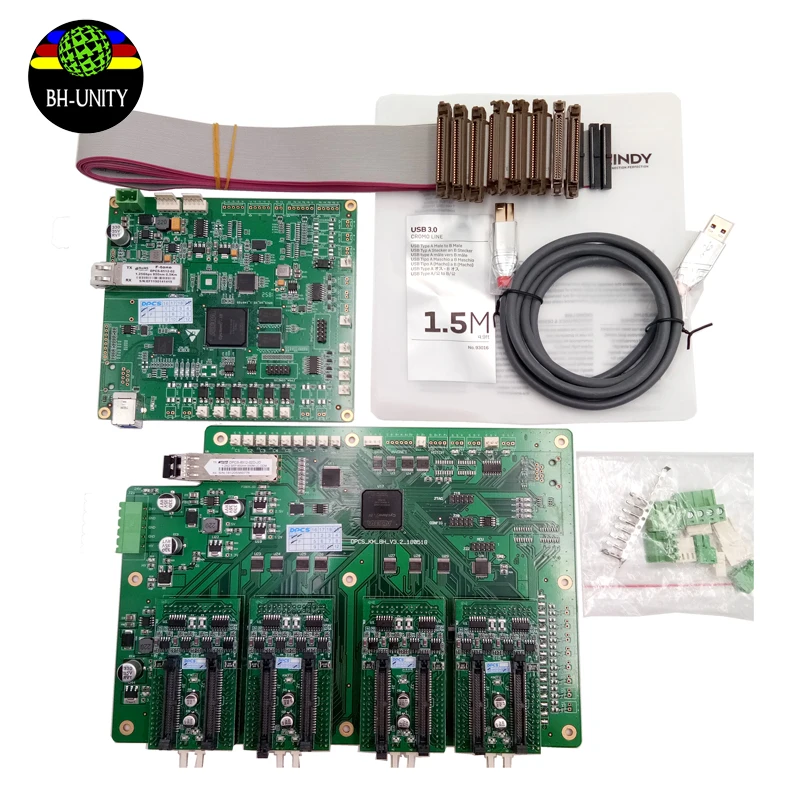 DPCS konica 512i 8 heads set board KM512i full kit for km512i 30pl printhead printer