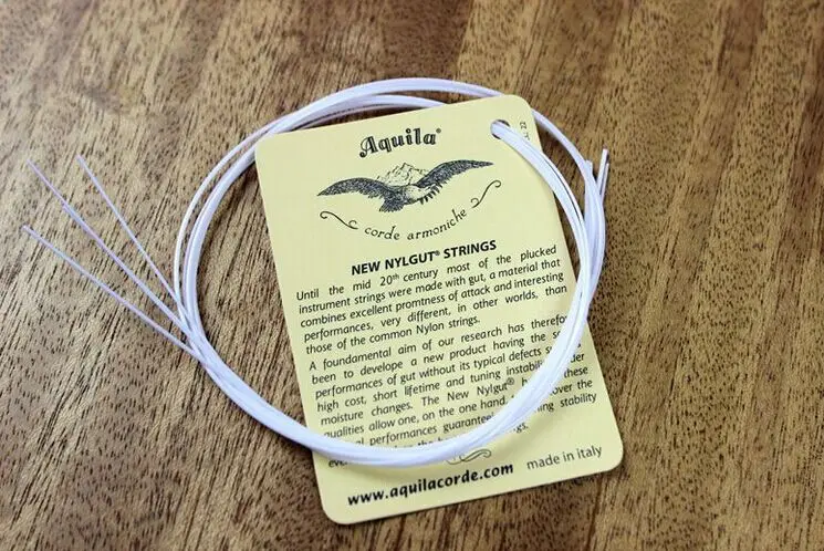 Original Aquila Ukulele Saiten Nylon Sopran Konzert Tenor Ukulele Saiten Low G Nylgut Saiten Für Ukulele Musikinstrumente – Detail 3