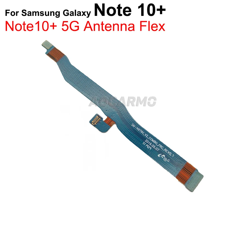 Aocarmo For Samsung Galaxy Note10 10+ 10 Plus 4G 5G Wi-Fi Signal Antenna Main Board Connector Motherboard Connection Flex Cable