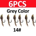 6pcs Grey