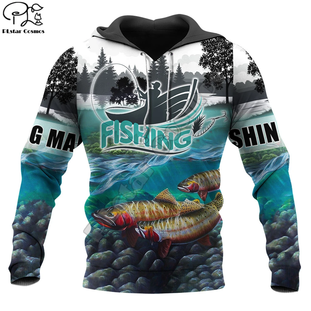 

PLstar Cosmos Catfish Fishing Outdoor Fashion Men's/Women Sweatshirt Animal 3D Print Hoodies Harajuku Zipper Hooded Casual A11