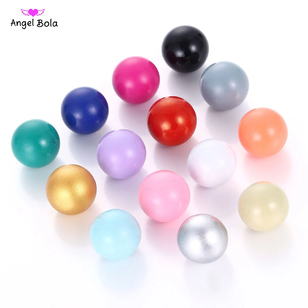 Angel Ball Harmony Caller Multicolor 16mm Sound Music Ball for Mexican Pendants Maternity Necklace Baby Gifts Jewelry P004