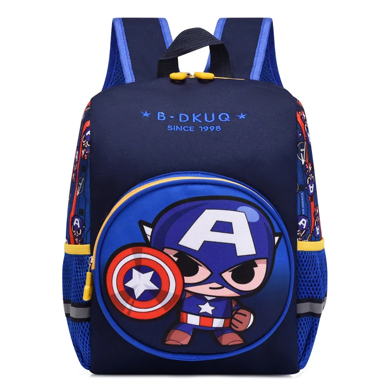 Sacs à dos de dessin animé Marvel pour enfants, sacs à main SpidSuffolk pour garçons, services.com America, Iron Man, forfaits initiés, cadeau