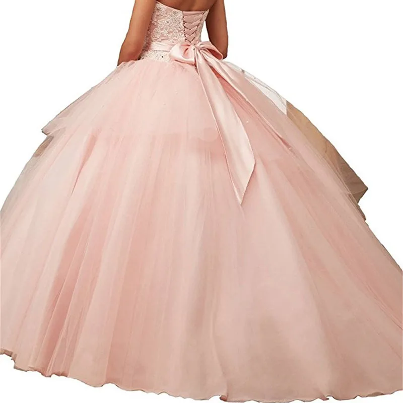 Evening Party Lace Dresses for Women Long Sweetheart Elegant Floor Length Applique Sleeveless A-Line Ball Gown Dancing Dresses