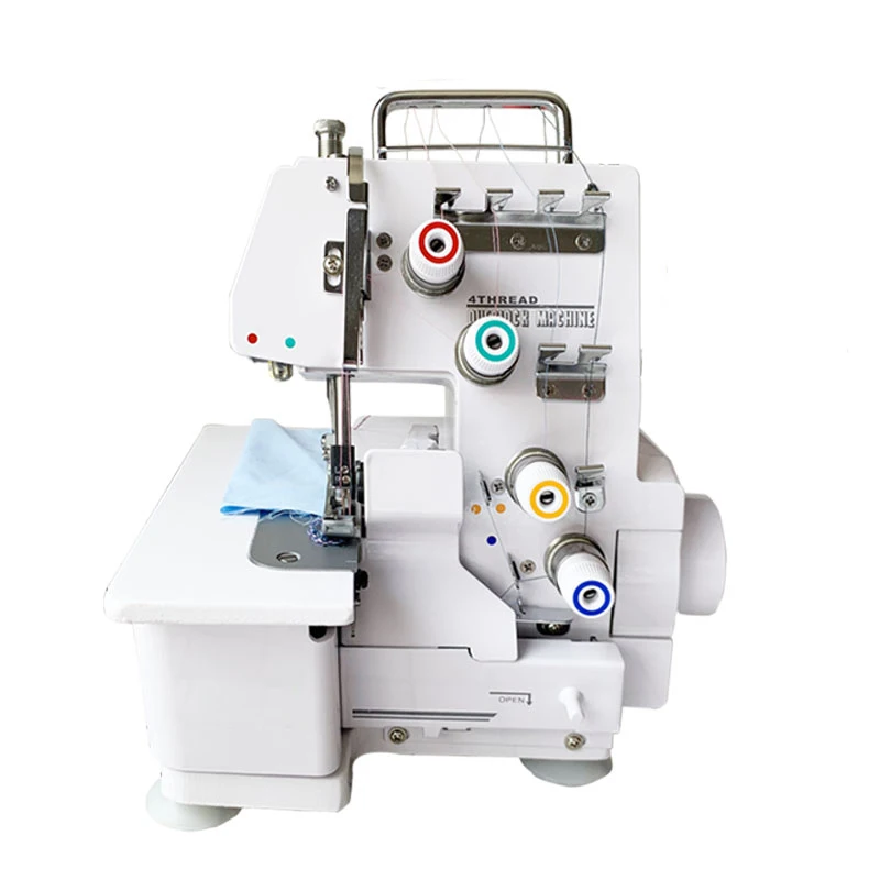 Small Desktop Overlock Machine Household Simple Electric Three-thread Four-thread Overlock Machine Arts Craft Sewing Machine