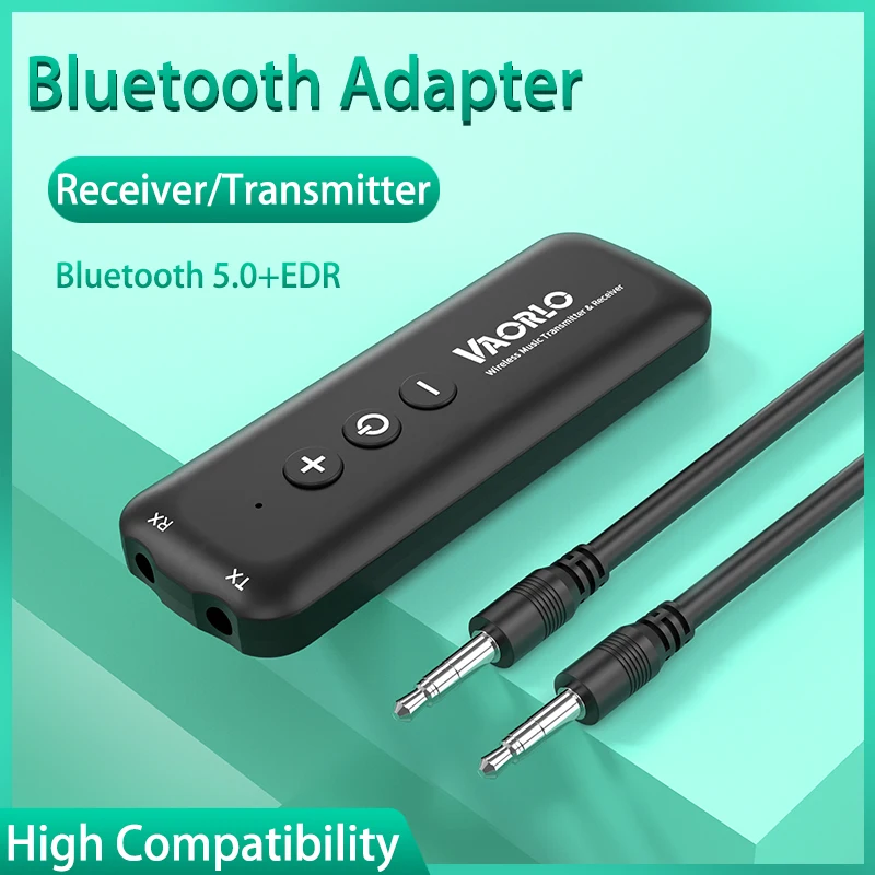 ZF-360B 4-In-1 Bluetooth 5.0 Audio Zender Ontvanger Usb 3.5 Mm Aux Rca Jack Lage Latency Draadloze adapter Met Microfoon Voor Auto Tv