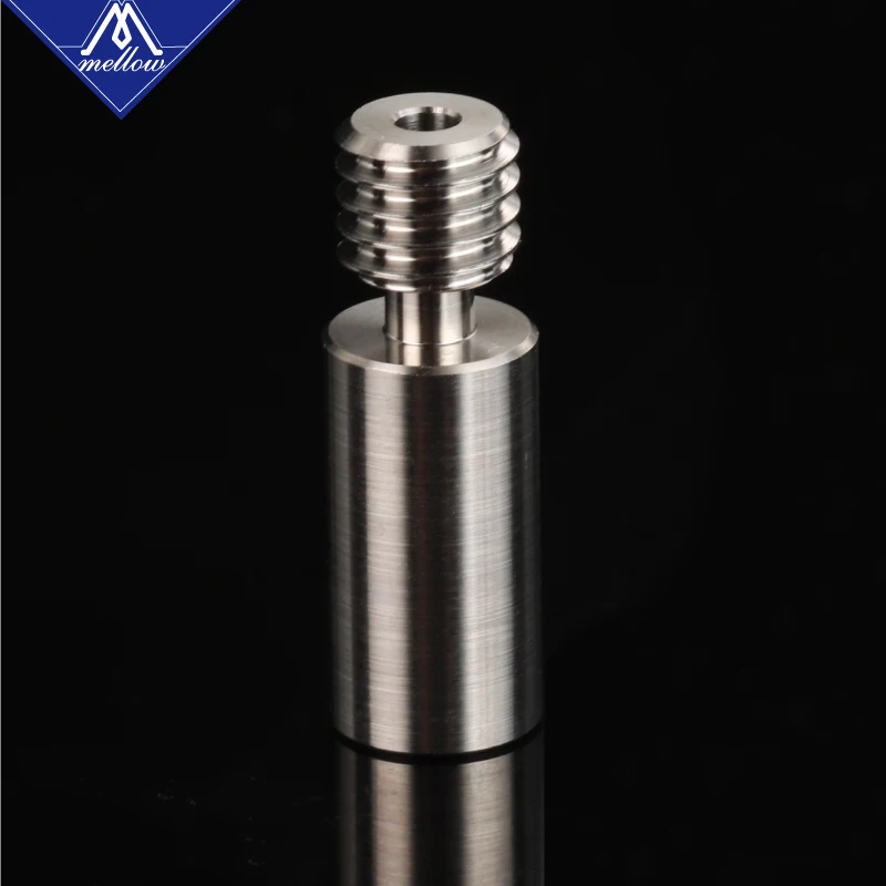 Mellow Titanium TC4 All Metal Chimera Extruder Heat break V6 Dual Hotend J-Head Throat 1.75mm Filament 3D Printer Parts