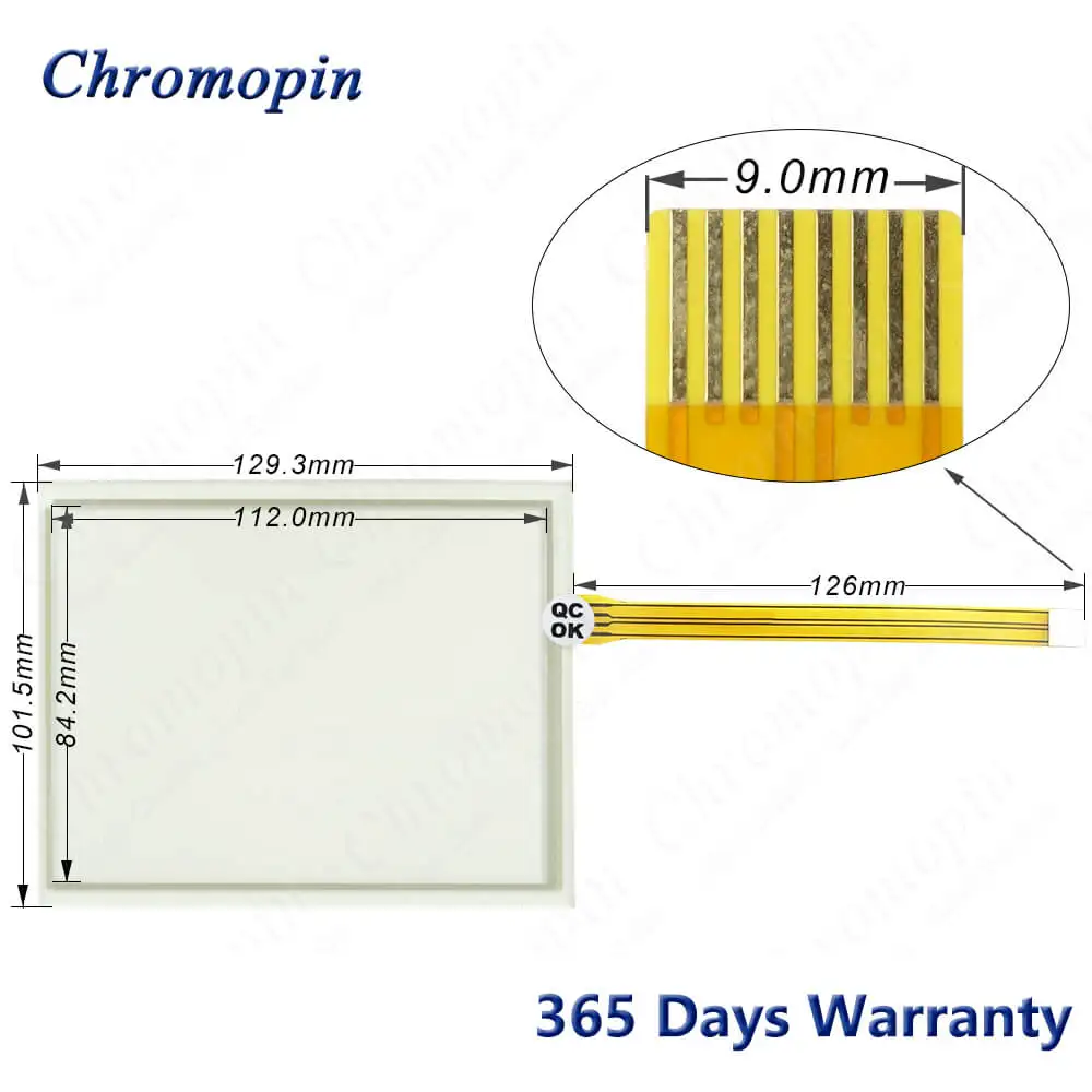 Touch Screen Panel Glass Digitizer for 2711P-T6C20D 2711P-T6C20A 2711P-T6C1A 2711P-T6C1D 2711P-T6M3D Touchscreen Panel Glass