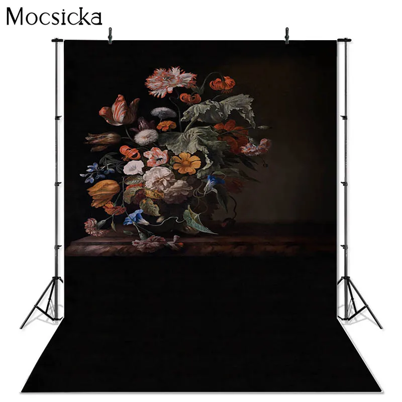 Mocsicka Abstract Theme Background Flowers Texture Decoration Style Child Portrait Photo Background Photography Banner